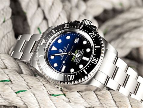 deepsea blue rolex|rolex deepest dive watch.